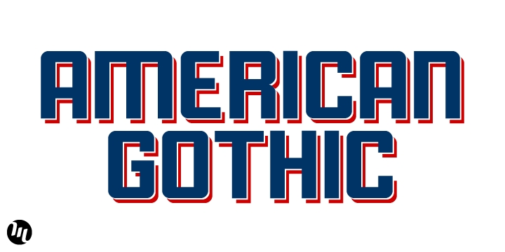 Czcionka American Gothic